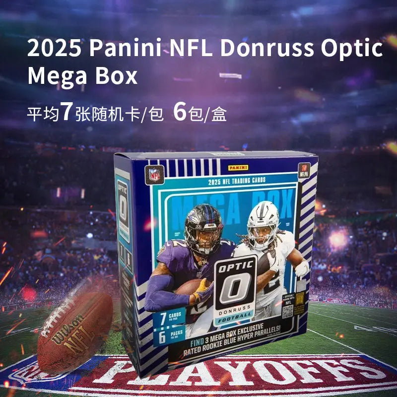 Panini 2026 NEW Donruss Optic NFL Trading Card Rugby Collection Official Periphery Surprise Gift Toy Collectibles Rare Boy