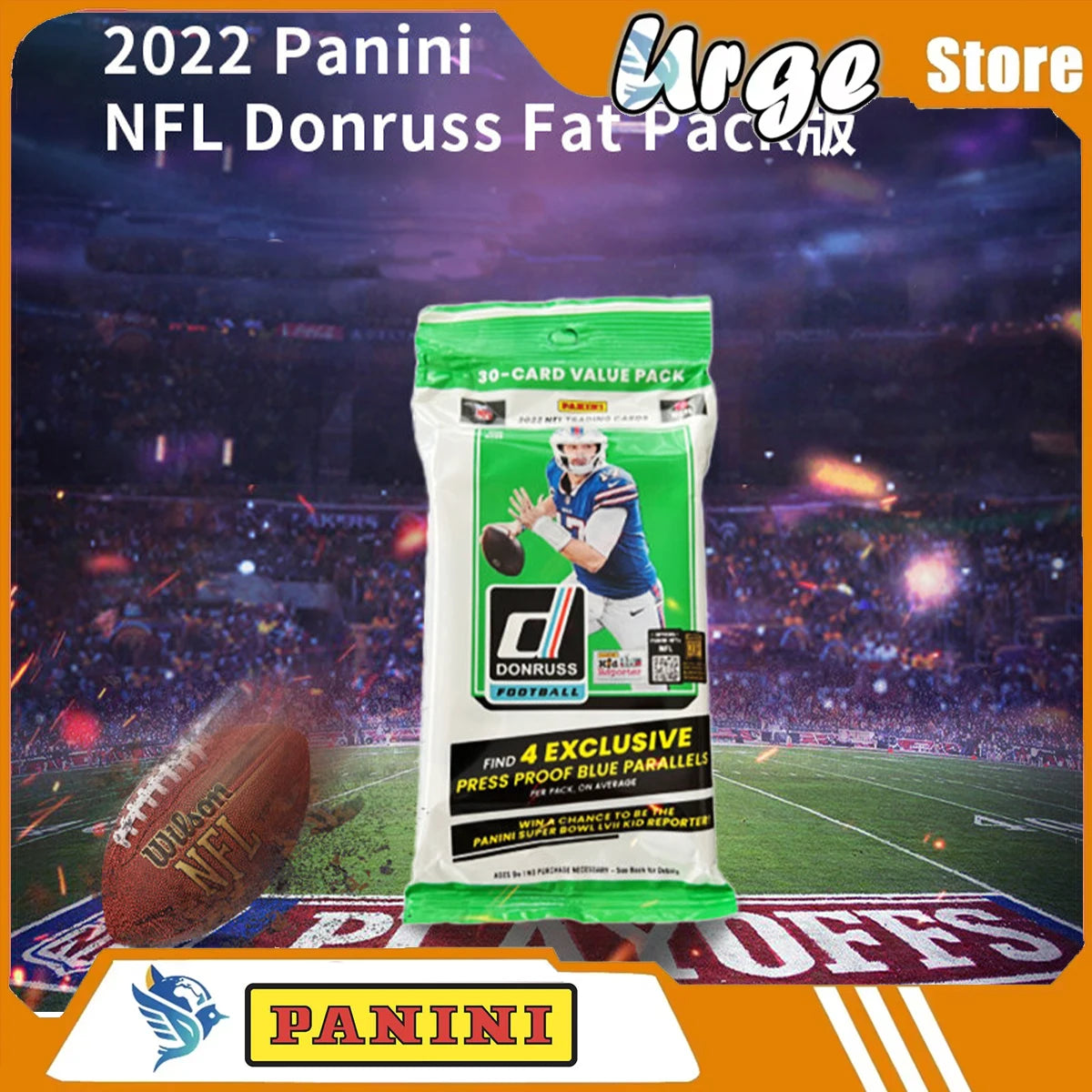 Panini 2026 NEW Donruss NFL Trading Card Rugby Collection Official Periphery Surprise Gift Toy Collectibles Rare Boy Ornament