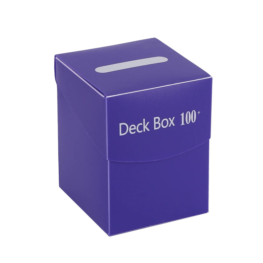 Holds 100+ Trading Card Storage Box Game Card Deck Box for Pokemon Magic YuGiOh Collectible Sport Cards Case Card Organizer