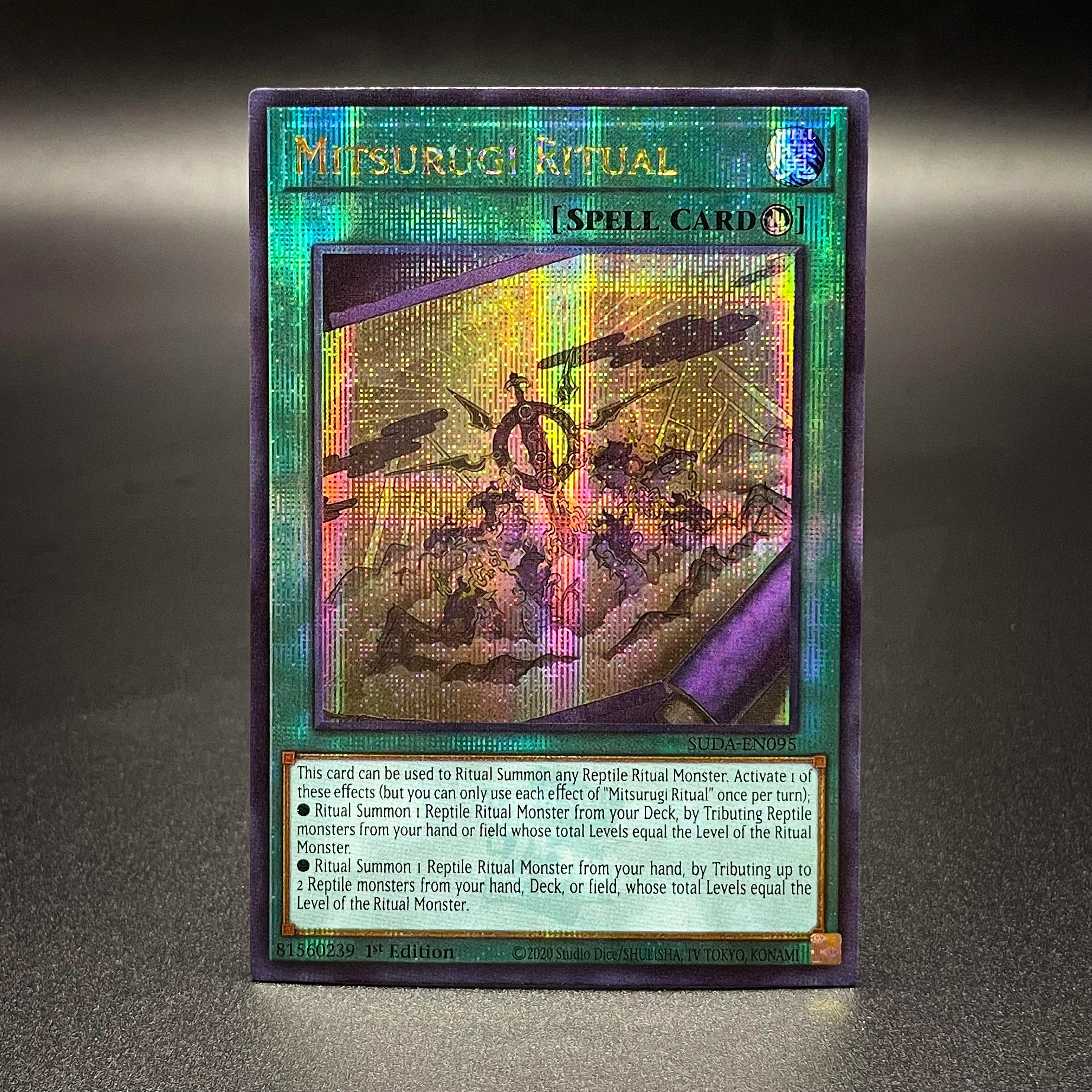 YuGiOh! QCSER Cards RA03-EN099 JINZO MULCHAMY MEOLS RAIGEKI MIRROR FORCE YU-GI-OH High Quality Proxy Card