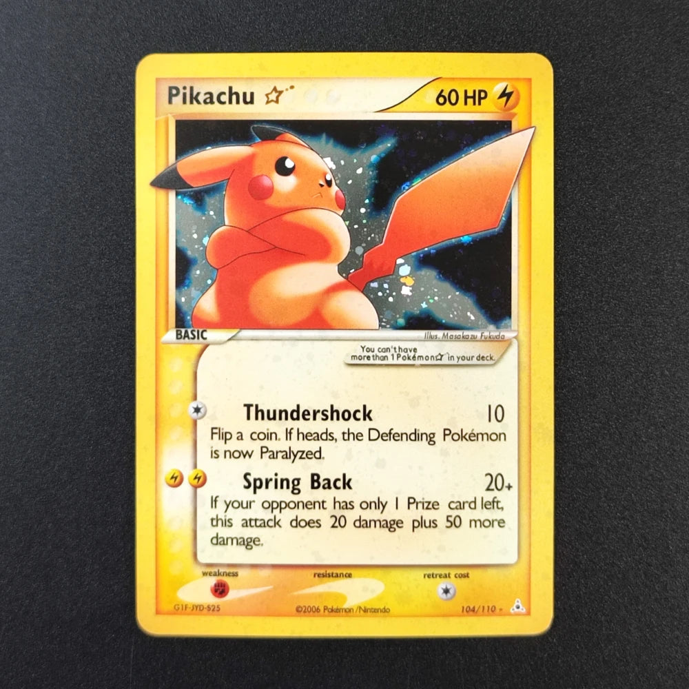 Diy Pokemon Card Gold Star Pikachu 104/110 Mewtwo 103/110 Rayquaza 107/107 Torchic Latias Ex Holon Tcg Collection Game Card