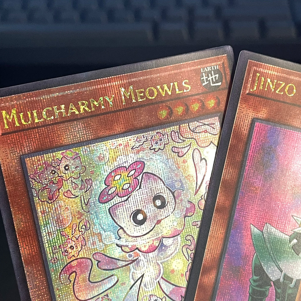 YuGiOh! QCSER Cards RA03-EN099 JINZO MULCHAMY MEOLS RAIGEKI MIRROR FORCE YU-GI-OH High Quality Proxy Card