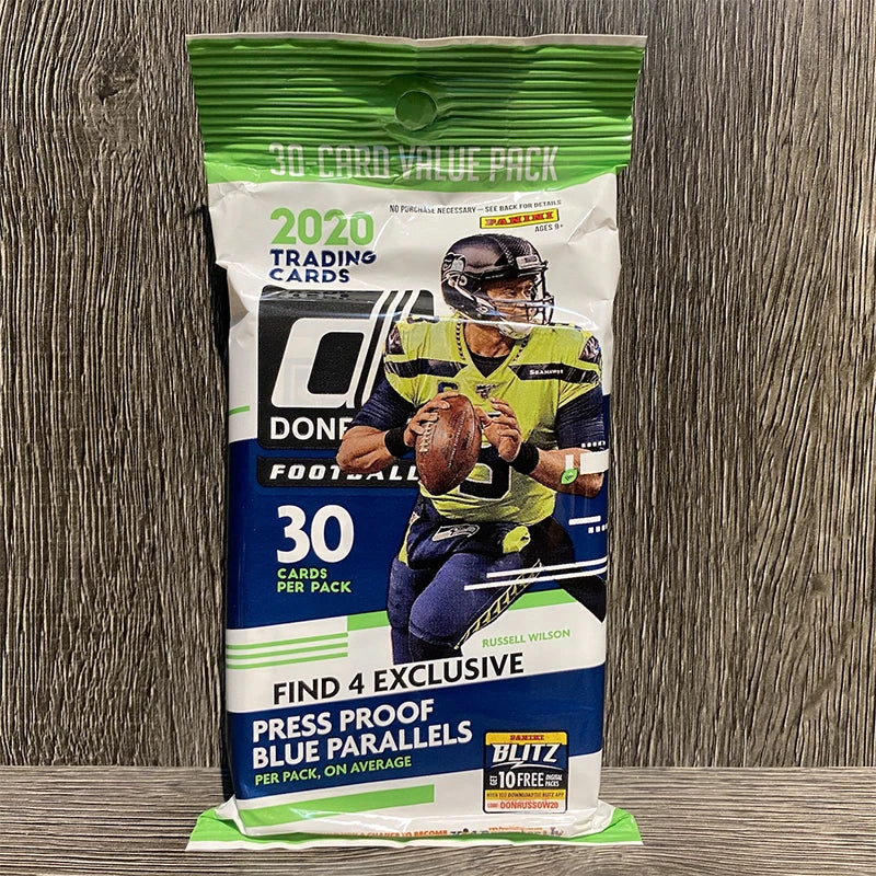 2020 Panini NFL Star Card Donruss Football Trading Cards Value Fat Single Pack