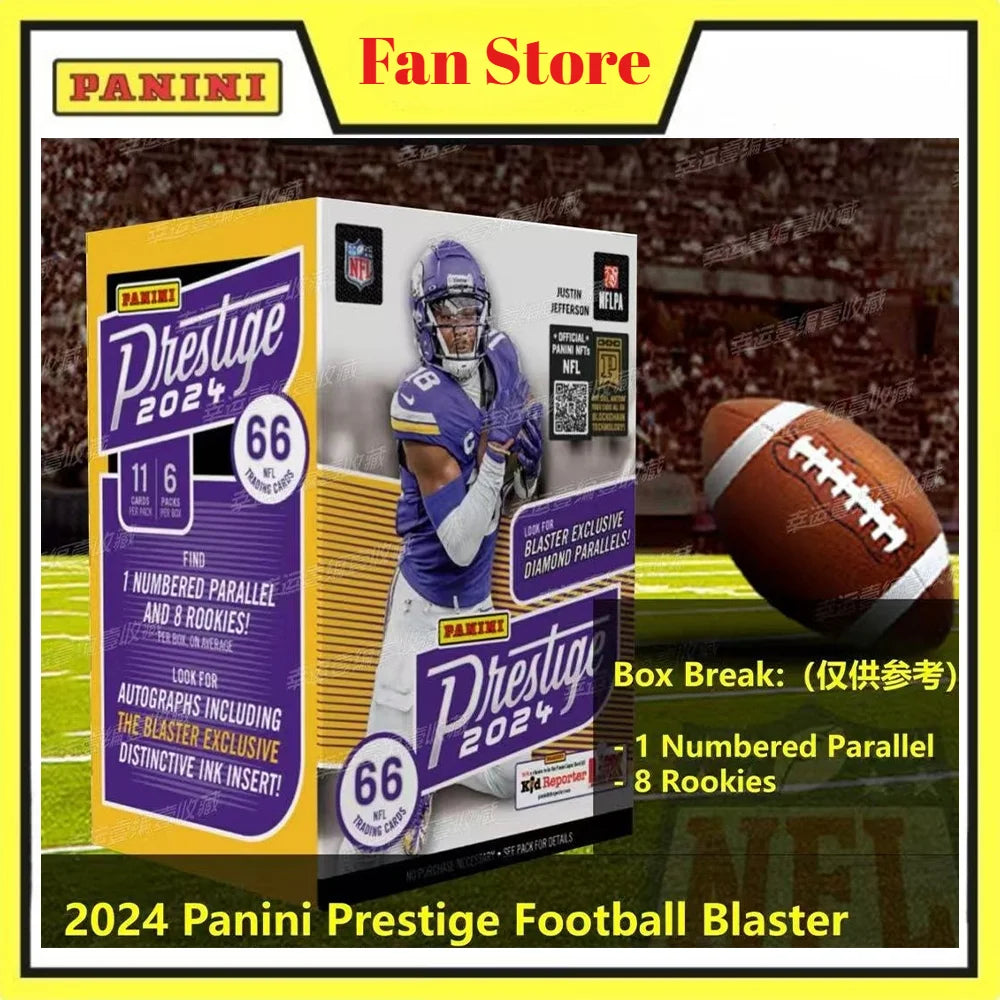 2024 Panini NFL Prestige Football Collection Trading Card Blaster Box Ballsuperstar Cards Scale