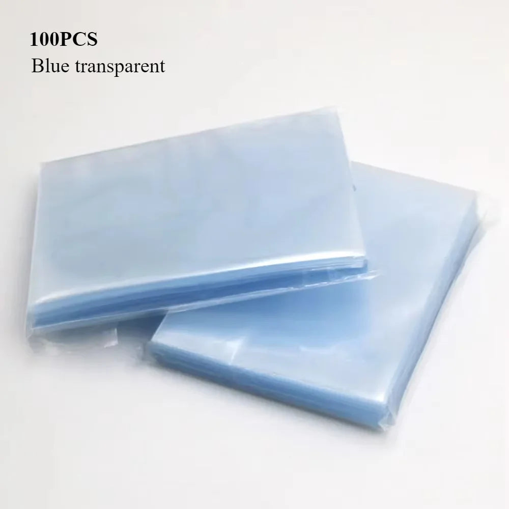 100pcs Trading Card Sleeves Soft Clear Penny Sleeves Perfect for Double-sleeving Compatible with Pokemon Mtg Cards Sport Cards