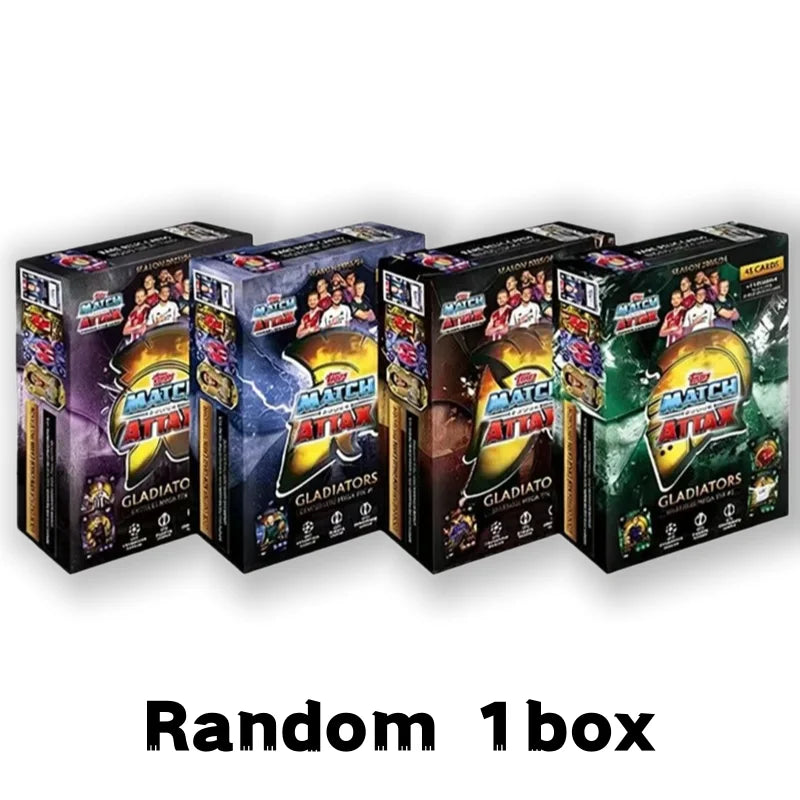 2026 New Season Topps UCC Match Attax 2025-26 Top Champions League match ttag big iron boxSeries Football Star Card Fan Toy Gift