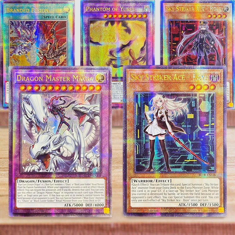 Yu-Gi-Oh! Battles Of Legend: Terminal Revenge Game Card Branded Fusion Dragon Master Magia Phantom Of Yubel Sky Striker Ace Raye