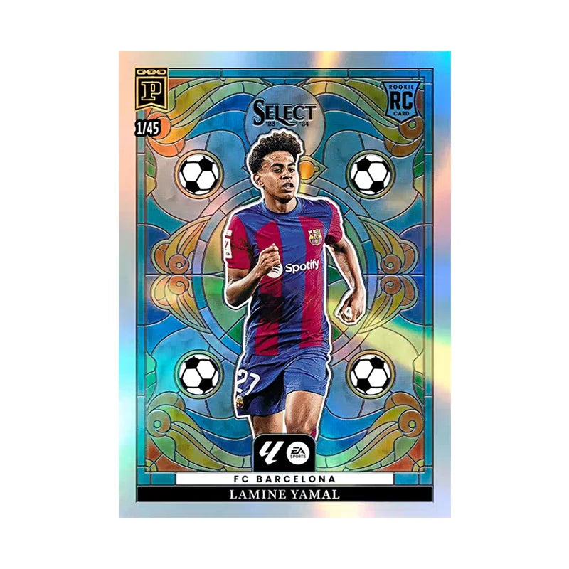 Diy Homemade Panini FIFA World Cup Football Series Lamine Yamal Signature Collection Card Toys Gift