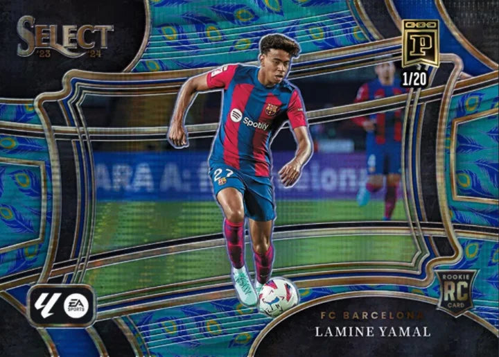 Diy Homemade Panini FIFA World Cup Football Series Lamine Yamal Signature Collection Card Toys Gift