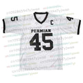 Permian 45 American Football Sport Jersey Shirt Summer Outdoor Sportswear Loose Clothes High Quality Women Men Beach Tshirt