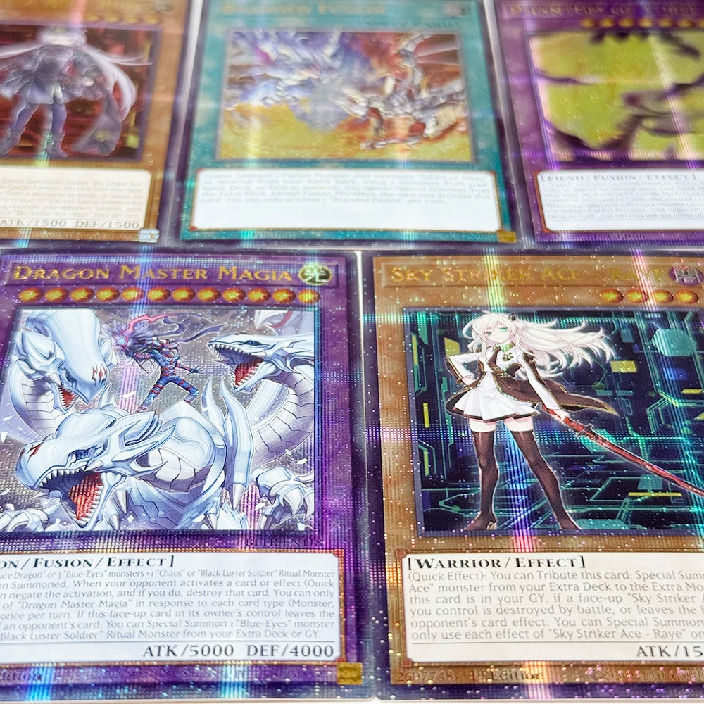 Yu-Gi-Oh! Battles Of Legend: Terminal Revenge Game Card Branded Fusion Dragon Master Magia Phantom Of Yubel Sky Striker Ace Raye