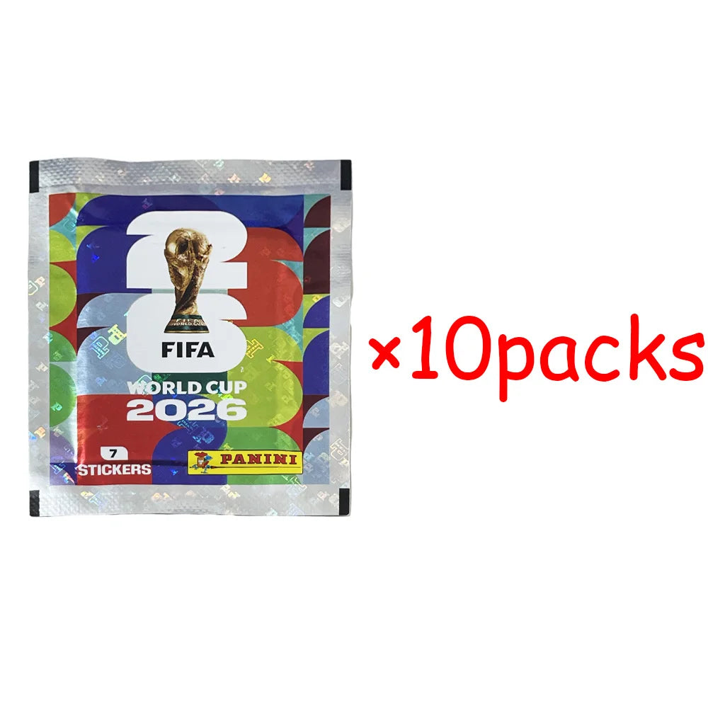 2026 Genuine Panini Official FIFA World Cup Soccer Card Sticker Pack  Album Limited Edition Collection Soccer Memorabilia Set