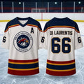 Briar University hockey jersey Graham 44 22 DI LAURENTIS 66 Tucker 46 breathable quick drying parent-child T-shirt short sleeved
