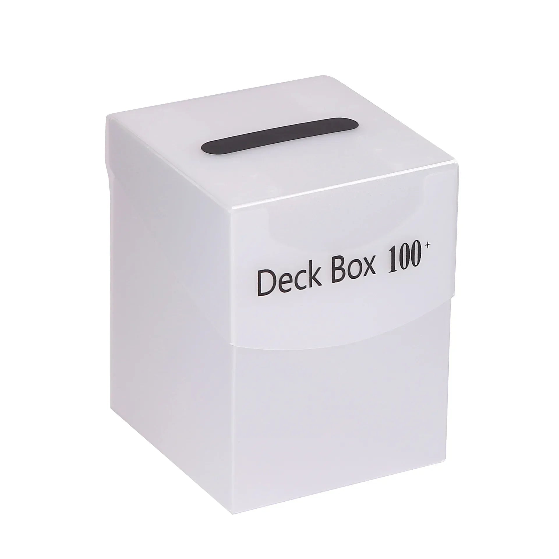 Holds 100+ Trading Card Storage Box Game Card Deck Box for Pokemon Magic YuGiOh Collectible Sport Cards Case Card Organizer