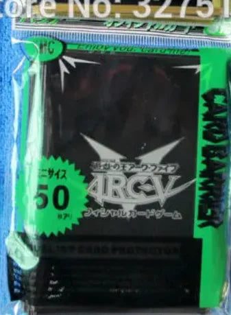 50 pcs/pack  Yugioh ARCV Card Sleeves Yu-Gi-Oh! OCG TCG Trading Cards Protector Case Free Shipping