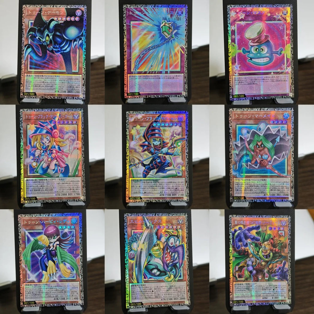 17models Yu-Gi-Oh! DIY Toon Dark Magician Girl Perfect World RV01 Pser Card Toon Dark Magician GMR-OF Limited Edition Game Card