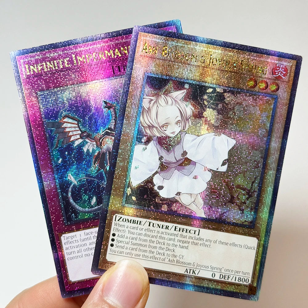 YuGiOh! 25Th Anniversary Rarity Collection Game Card Ash Blossom&Joyous Spring Ghost Belle&Haunted Mansion Triple Tactics Talent