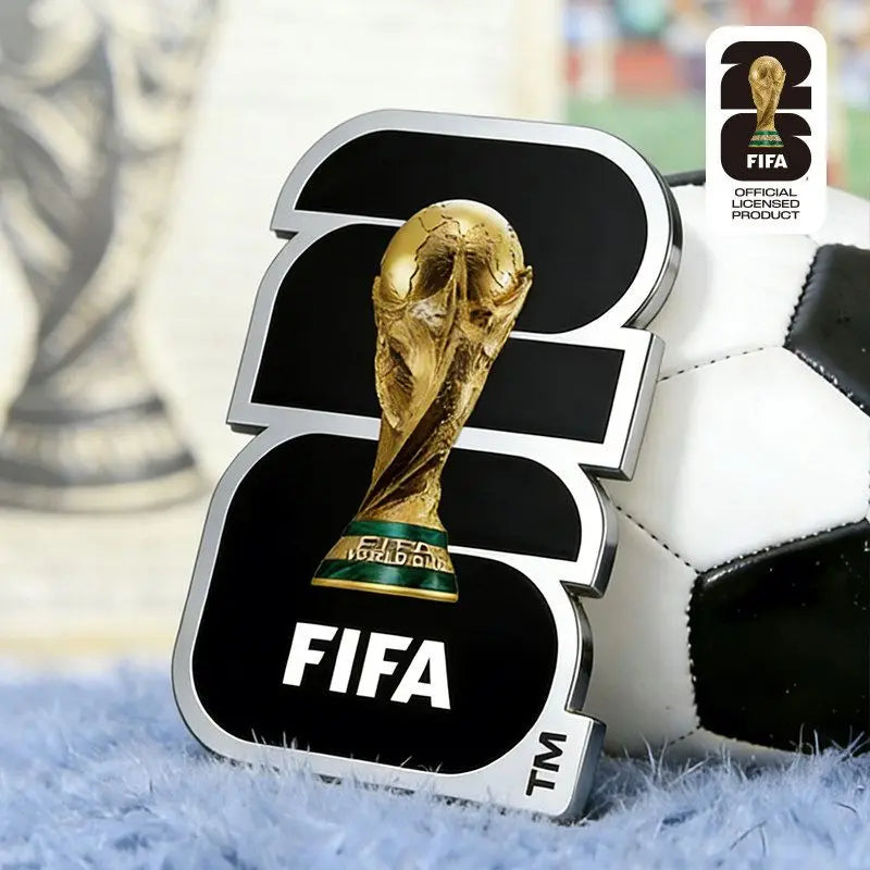 FIFA Official 2026 World Cup Badge Metal Enamel Brooch Pin US Canada Mexico Souvenir Collectible Chest Pin Gift