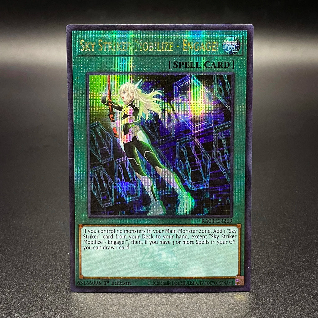 Yu-Gi-Oh! Card Dark Magician Of Chaos Platinum Secret Rare - RA03-EN134 ENVOY OF THE BEGINNING PRIMITE DRAGON TCG QCSCR Card