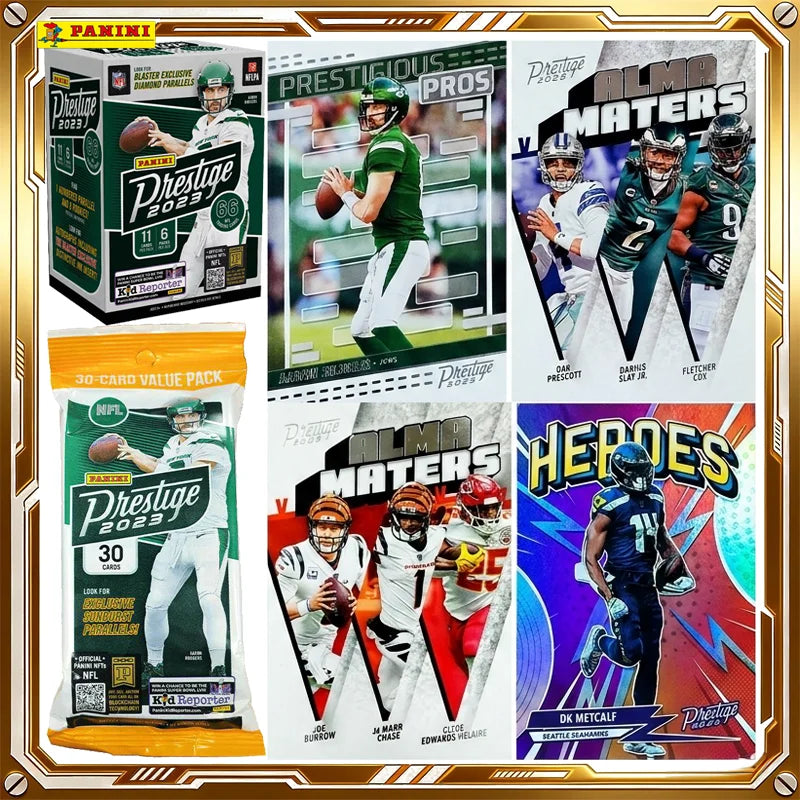 2023 Panini Prestige Football NFL American Football Card Mystery Box Genuine Trading Cards Game Toys Holiday Birthday Gifts
