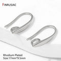 14K Gold Plated Brass Smooth Earring Hook Ear Wire For Earring Making Supplies,DIY Jewelry Making Findings Accessories