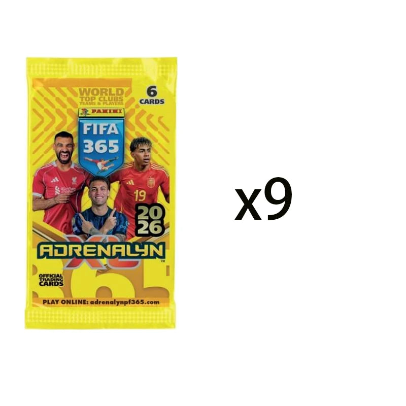 2026 Season Panini FIFA 365 Adrenalyn XL WORLD TOP CLUBS TEAMS PLAYERS Trading Collection Card Fan Gift