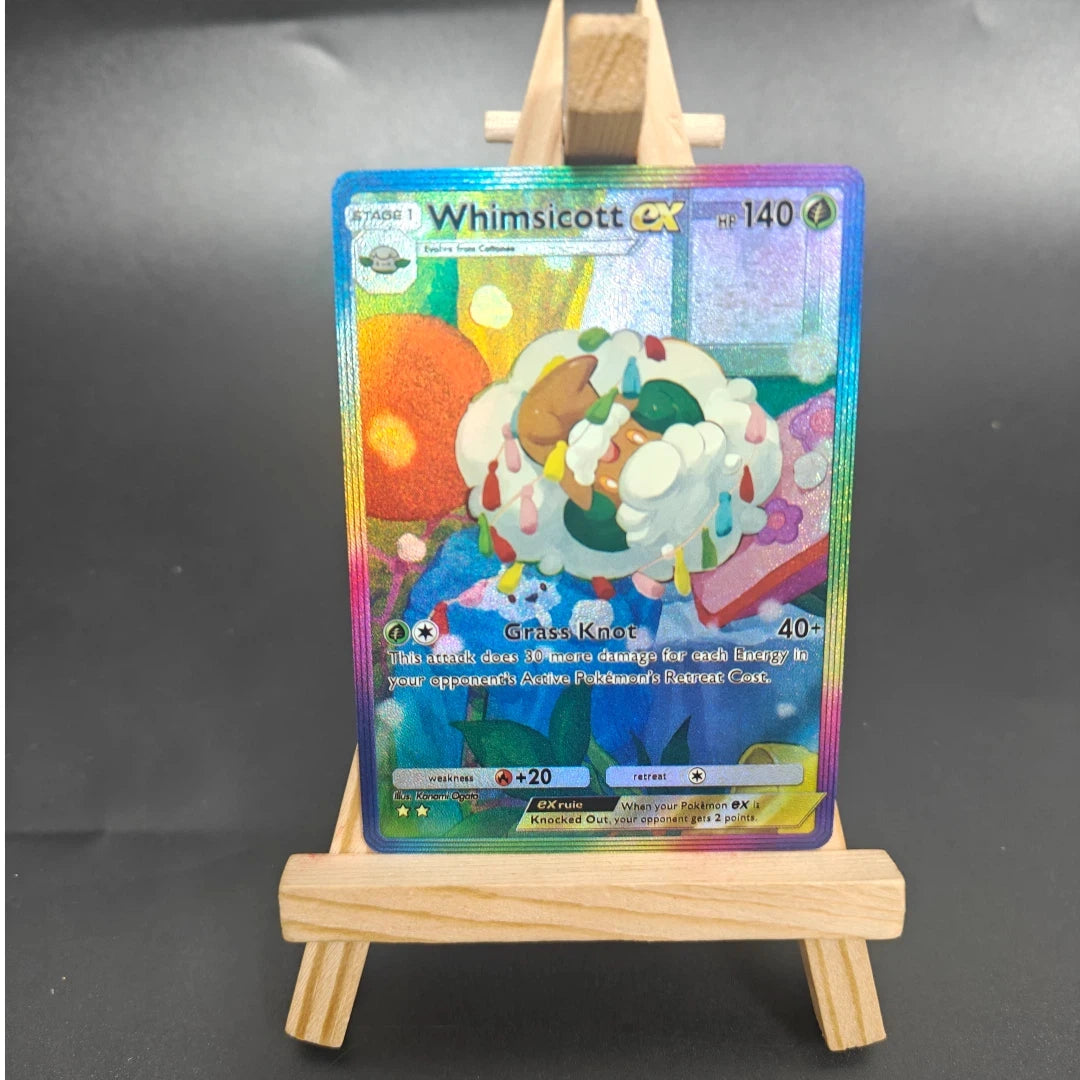 DIY Pokemon TCG Pocket Cards Immersive B1-Mega Rising Blaziken Gyarados Altaria PIkachu Tauros EX APP Game Card