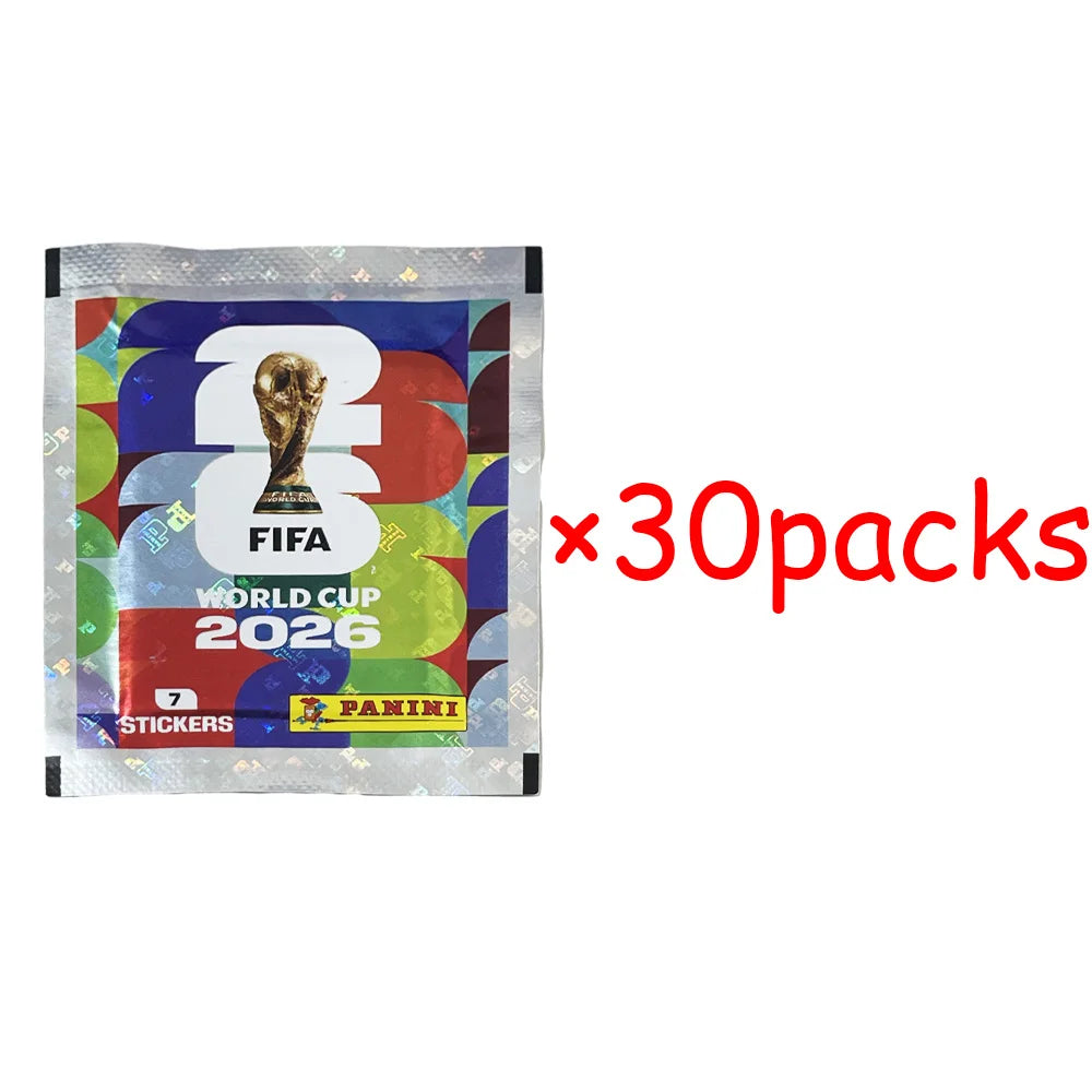2026 Genuine Panini Official FIFA World Cup Soccer Card Sticker Pack  Album Limited Edition Collection Soccer Memorabilia Set