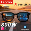 Lenovo AI Smart Glasses 8K HD Photochromic Multifunction Bluetooth Calling Voice Assistant Music Player Translate Camera