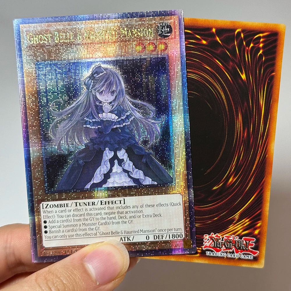 YuGiOh! 25Th Anniversary Rarity Collection Game Card Ash Blossom&Joyous Spring Ghost Belle&Haunted Mansion Triple Tactics Talent