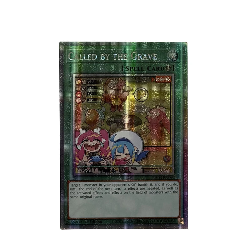 Yu-Gi-Oh! Collection DIY Proxy Cards Non-Original Called by the Grave Seventh Tachyon Non-Original Collection Card Toys