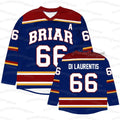 MEN HOODIES Off Campus Hockey Jersey Graham 44 22 DI LAURENTIS 66 Tucker46 Design T-shirt Long Sleeve Men Women hoodies