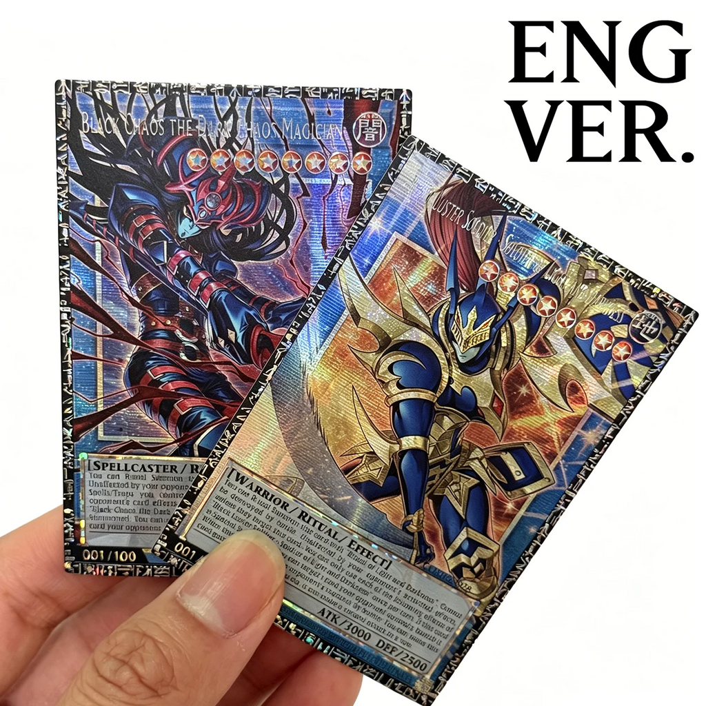 Yu-Gi-Oh! Collection DIY Proxy Cards Magician of Dark Chaos Black Chaos Black Luster Soldier Soldier of Light Dark Non-Original