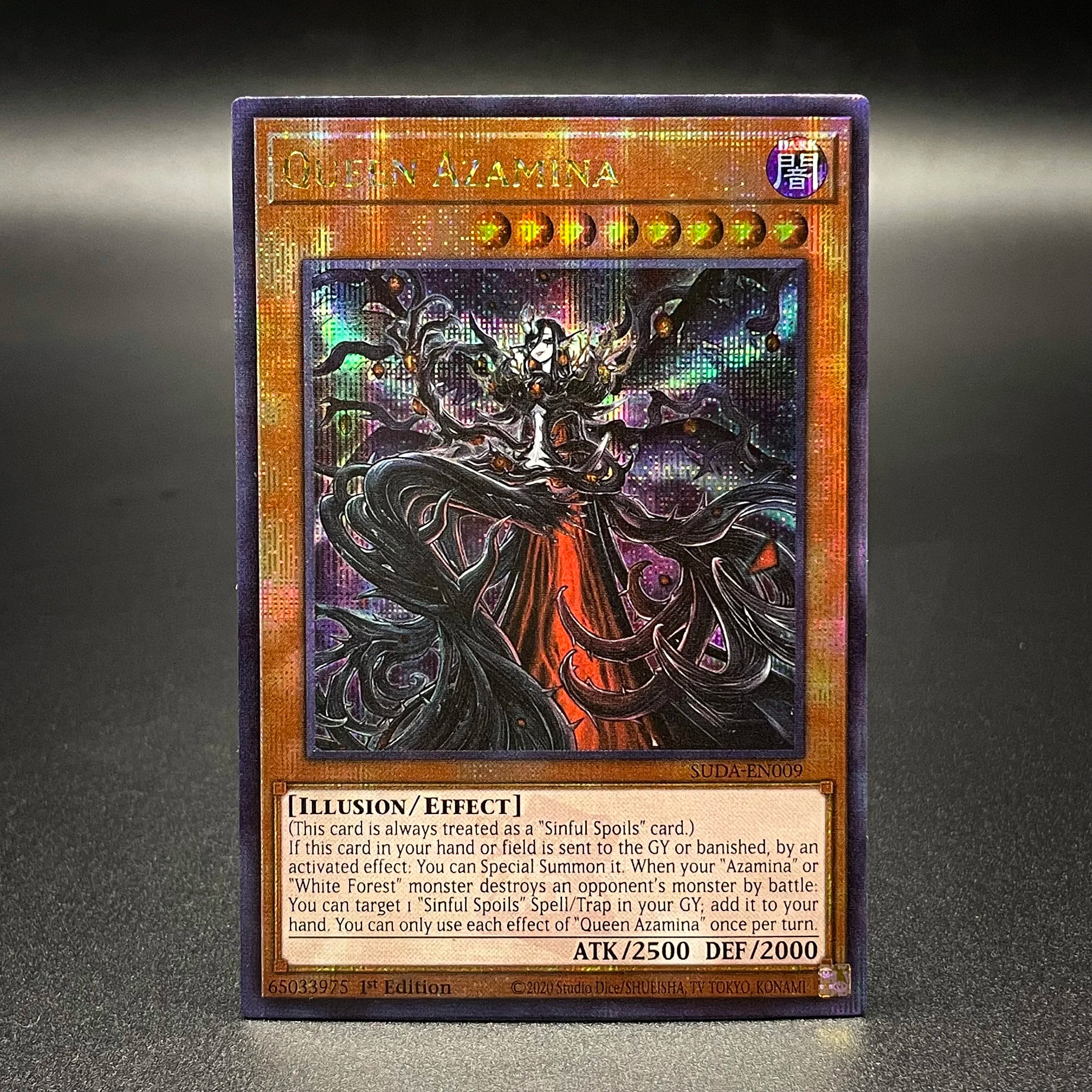 YuGiOh! QCSER Cards RA03-EN099 JINZO MULCHAMY MEOLS RAIGEKI MIRROR FORCE YU-GI-OH High Quality Proxy Card