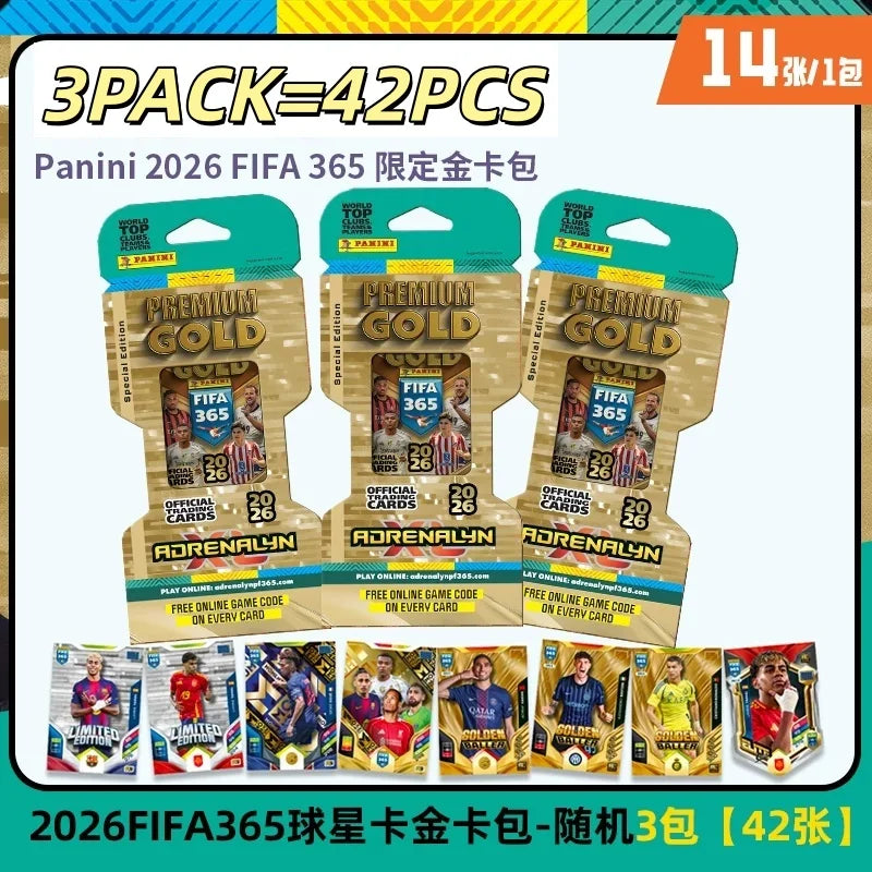 Panini 2026 FIFA World Cup Adrenalyn XL Card 365 Football Star Card US Canada Mexico World Cup Leo Messi Collection Cards Toy
