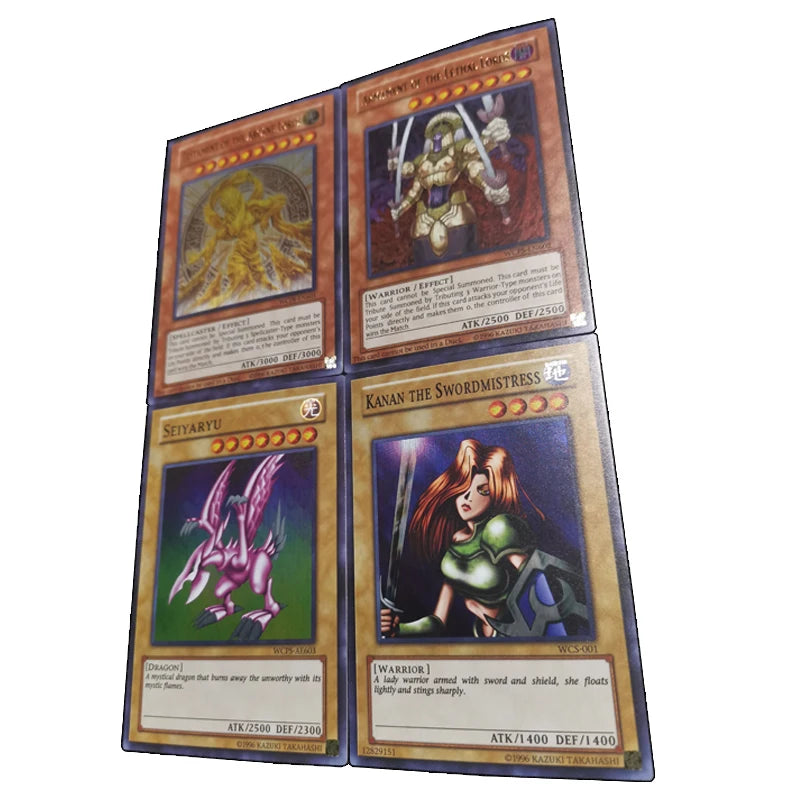 Yu-Gi-Oh DIY Seiyaryu Iestament of The Arcane Lords Armament of The Lethal Lords Collectible Cards for Christmas Birthday Gifts