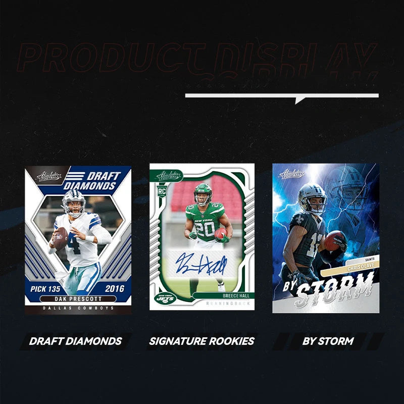 PANINI ABSOLUTE 2022 NFL FOOTBALL "IN STOCK" VALUE FAT PACK Collection Card