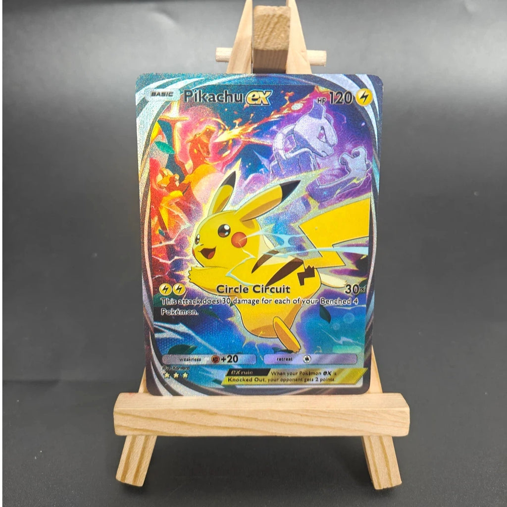 DIY Pokemon TCG Pocket Cards Immersive B1-Mega Rising Blaziken Gyarados Altaria PIkachu Tauros EX APP Game Card