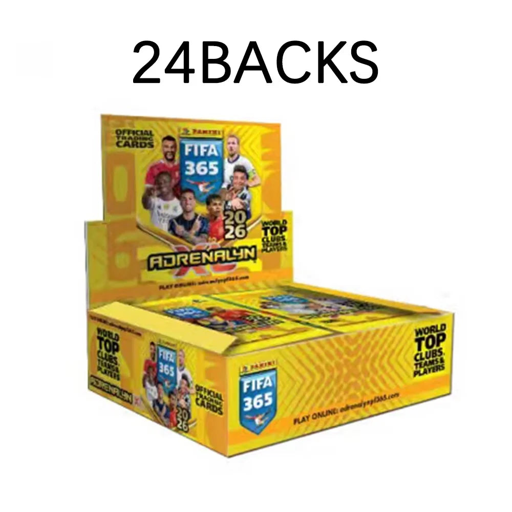 A Random 1pc PANINI Limited Edition FIFA 365 2026 Adrenalyn XL Fat Pack Featuring Official Player Cards, Including Limited Cards