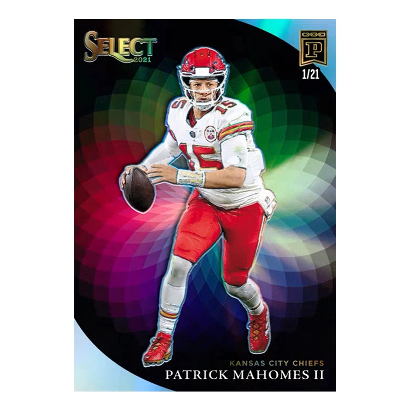 PANINI Select Football Series Aaron Rodgers Patrick Mahomes Tom Brady Trevor Lawrence Diy Homemade Collection Card Toys Gift