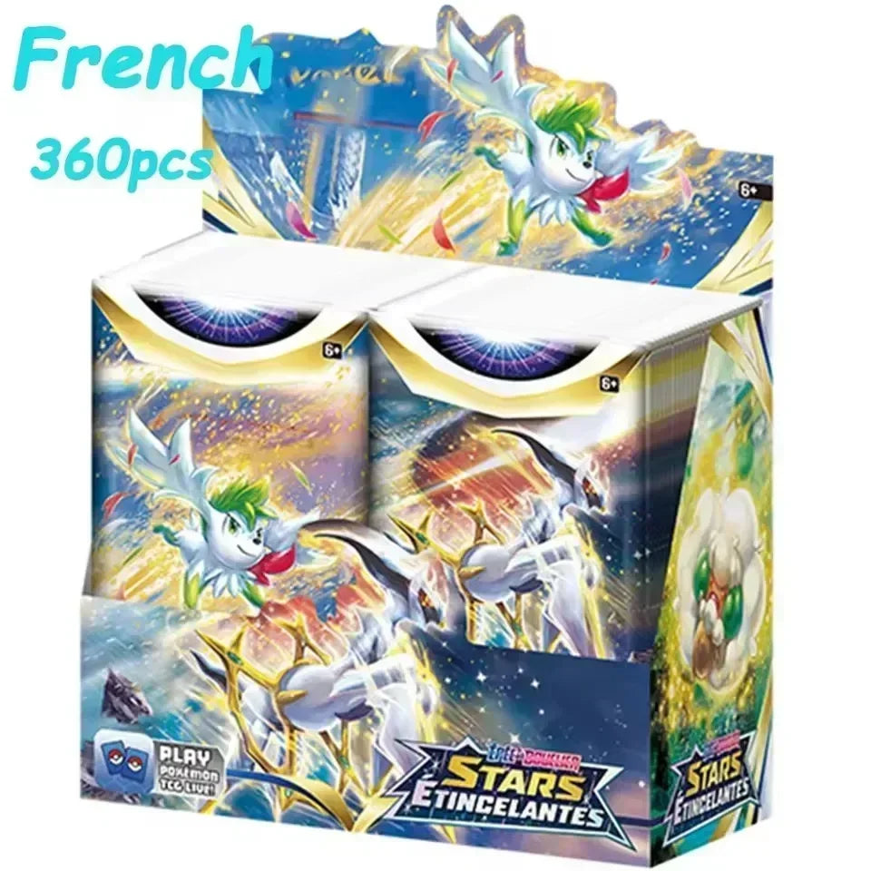360P Pokémon francés TCG: Ecarlet & Violet AVENTURES ENSEMBLE Radiance Obsidian Flames Booster Box Pokemon Cards Game36 Pack Box
