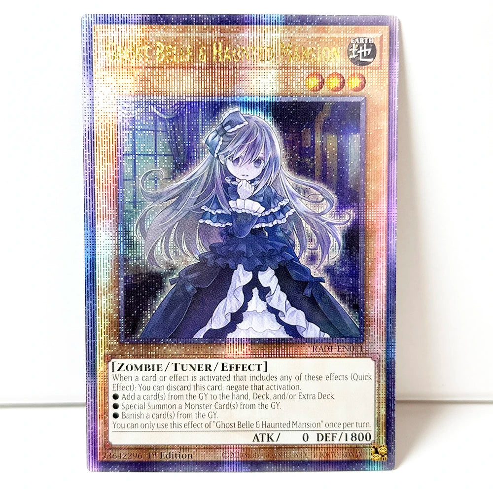 YuGiOh! 25Th Anniversary Rarity Collection Game Card Ash Blossom&Joyous Spring Ghost Belle&Haunted Mansion Triple Tactics Talent