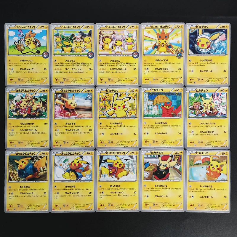 15 Style Diy Pokemon Cosplay Japanese Xy Promos Cards 098/xy-P 275/xy-P 204/xy-P 154/xy-P 097/xy-p Collection Ptcg Card