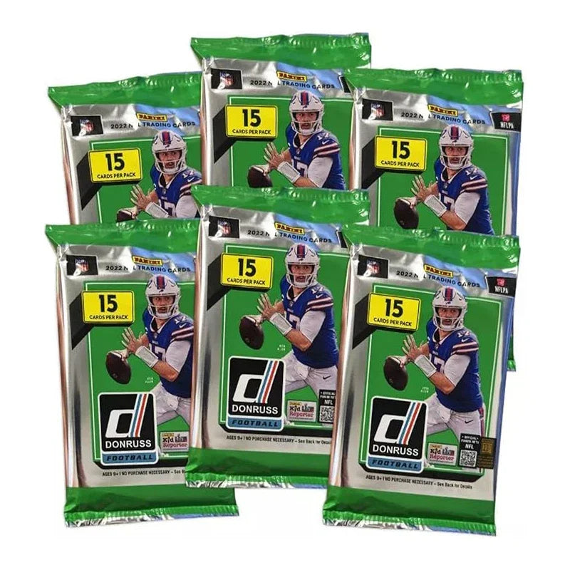 Panini NFL Donruss Football Card Box, 30 Cards Per Pack Official Collection, Sports Memorabilia Gift, American Football Cards