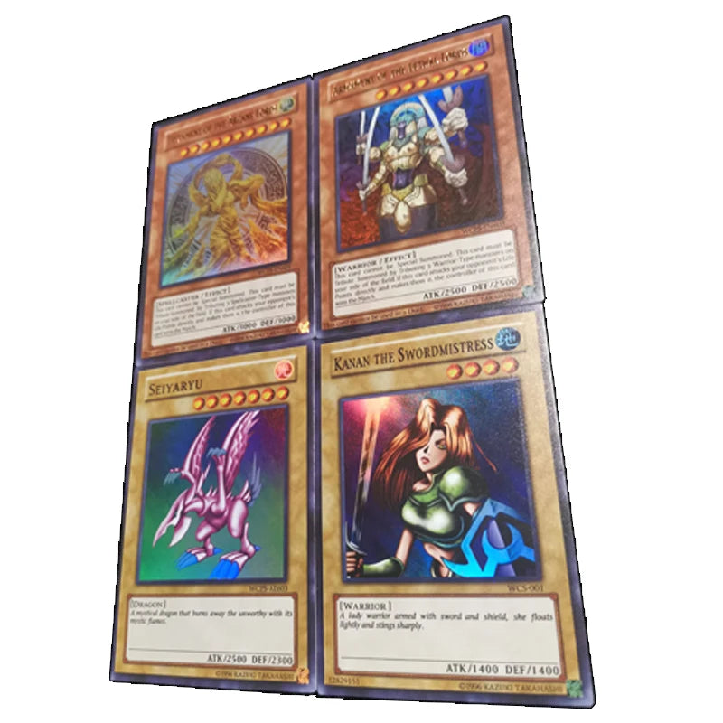 Yu-Gi-Oh DIY Seiyaryu Iestament of The Arcane Lords Armament of The Lethal Lords Collectible Cards for Christmas Birthday Gifts