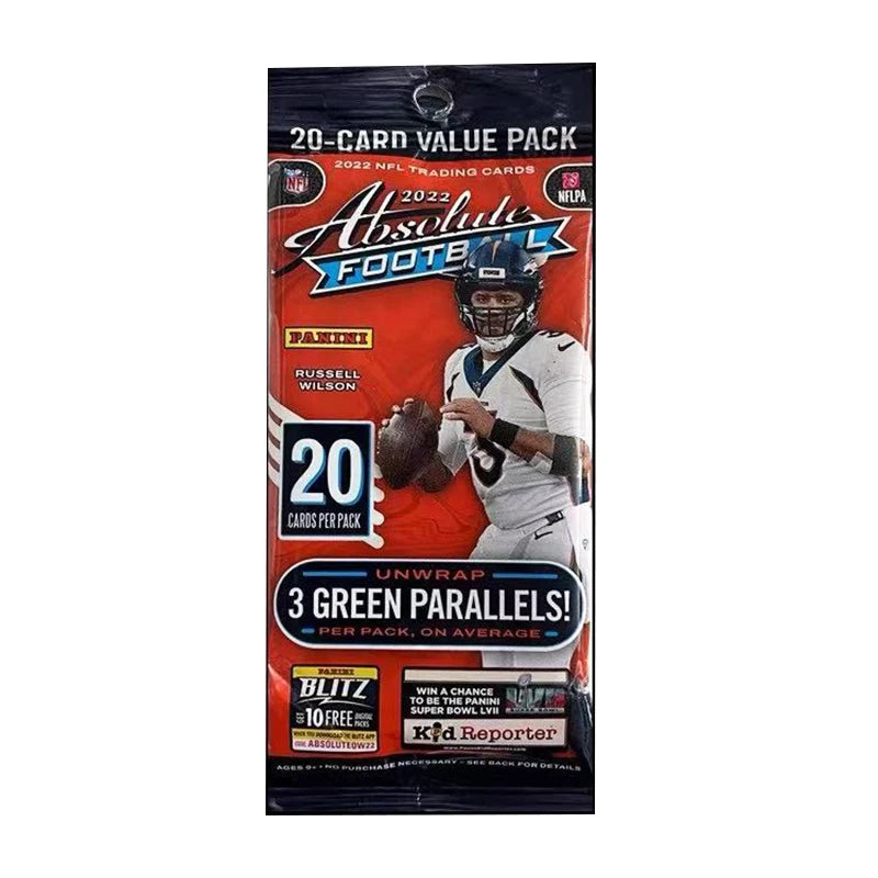 2024 Panini Football NFL Absolute Football Fat Pack Jumbo Value Exchange Collection Cards Gift
