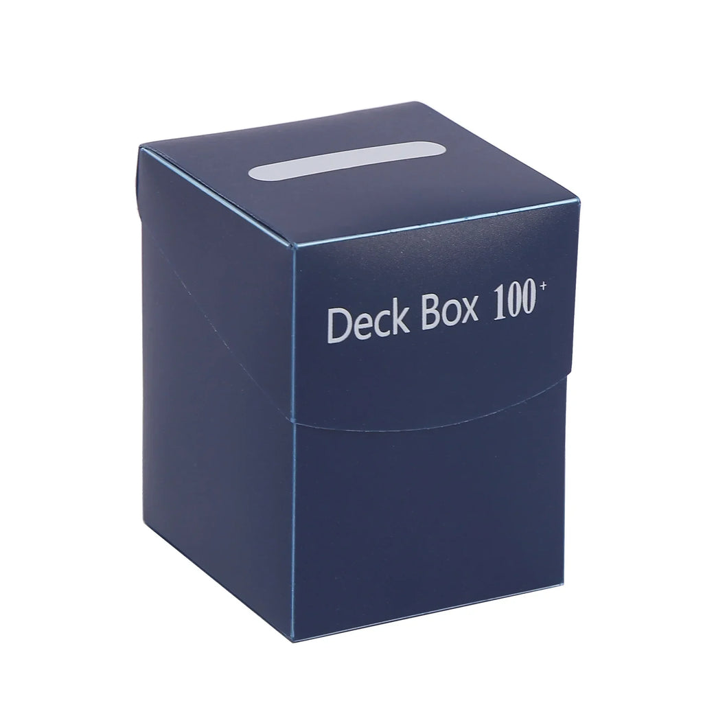 Holds 100+ Trading Card Storage Box Game Card Deck Box for Pokemon Magic YuGiOh Collectible Sport Cards Case Card Organizer