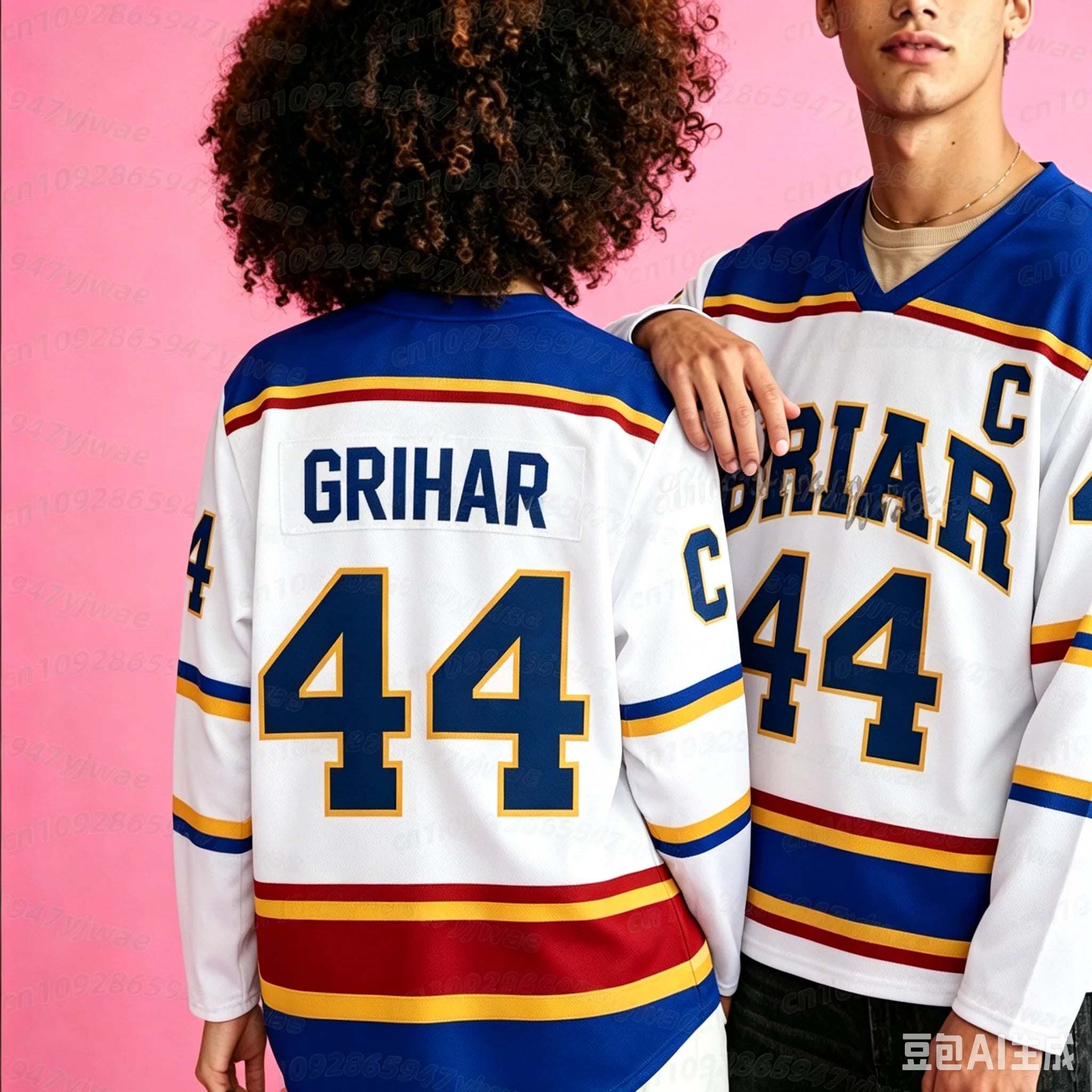 cosplay  Off Campus Briar University Jersey Graham 44 22 DI LAURENTIS 66 Tucker46 T-shirt  ice hockey Men Women cosplay t-shirt