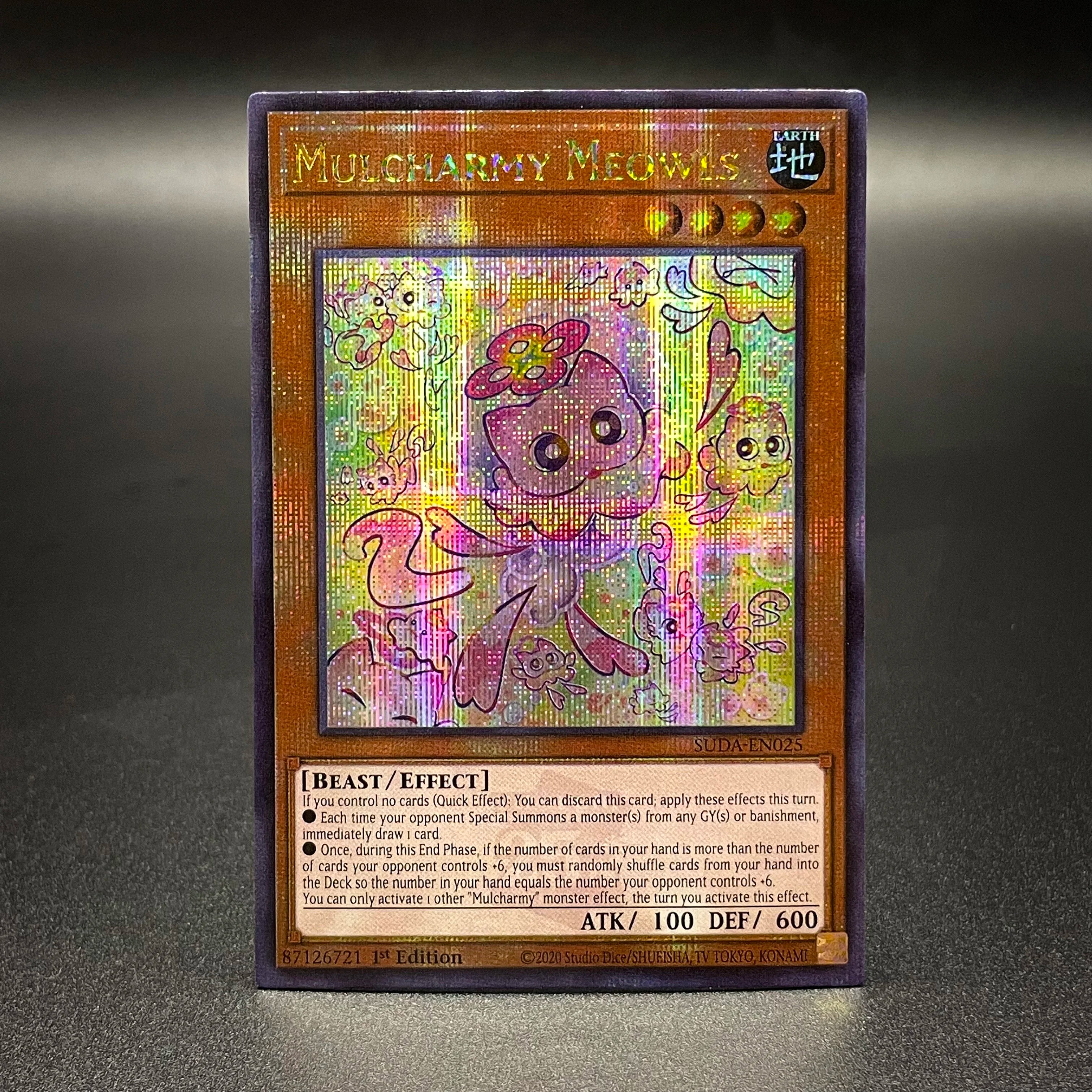 YuGiOh! QCSER Cards RA03-EN099 JINZO MULCHAMY MEOLS RAIGEKI MIRROR FORCE YU-GI-OH High Quality Proxy Card