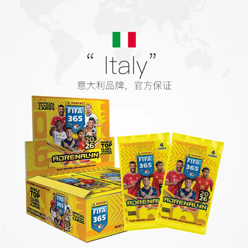 Panini 2026 FIFA 365 Trading Card World Cup Collection Periphery Football Match Official Surprise Gift Rare Like Commemorate Toy